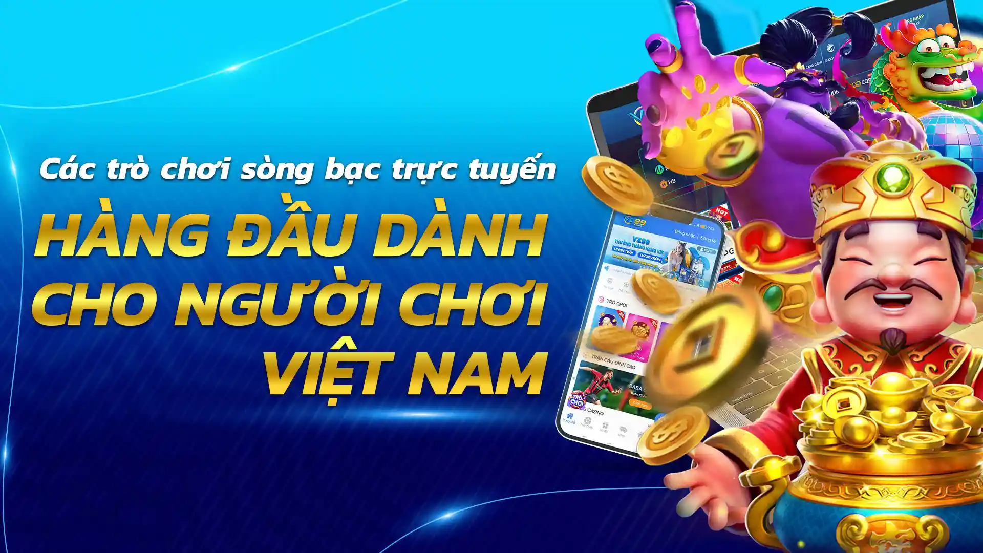 Các Trò Chơi Casino Trực Tuyến Hàng Đầu Dành Cho Người Chơi Việt Nam