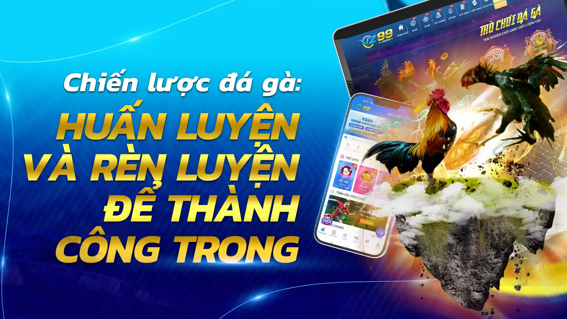 Đá Gà Thomo Trực Tiếp: Mẹo Huấn Luyện và Rèn Luyện