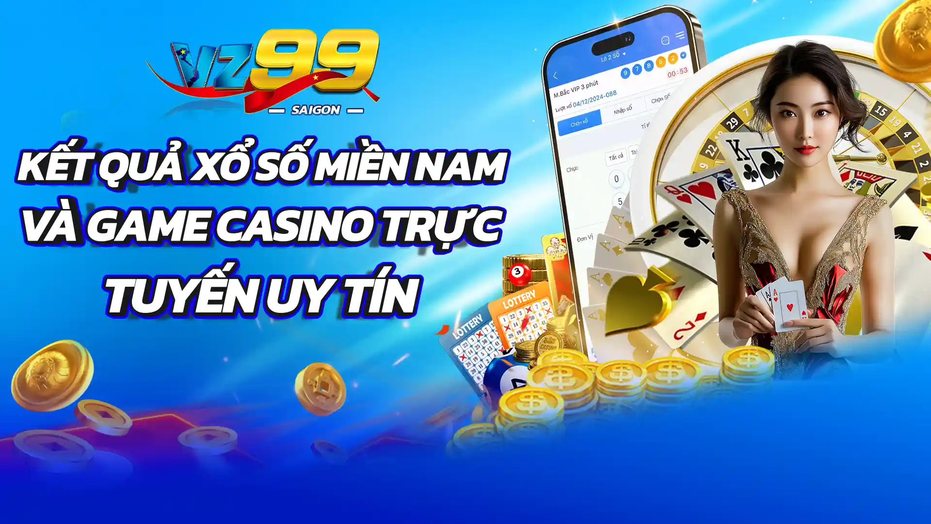 Kết quả Xổ số Miền Nam và Trò chơi Casino Trực Tuyến Uy Tín