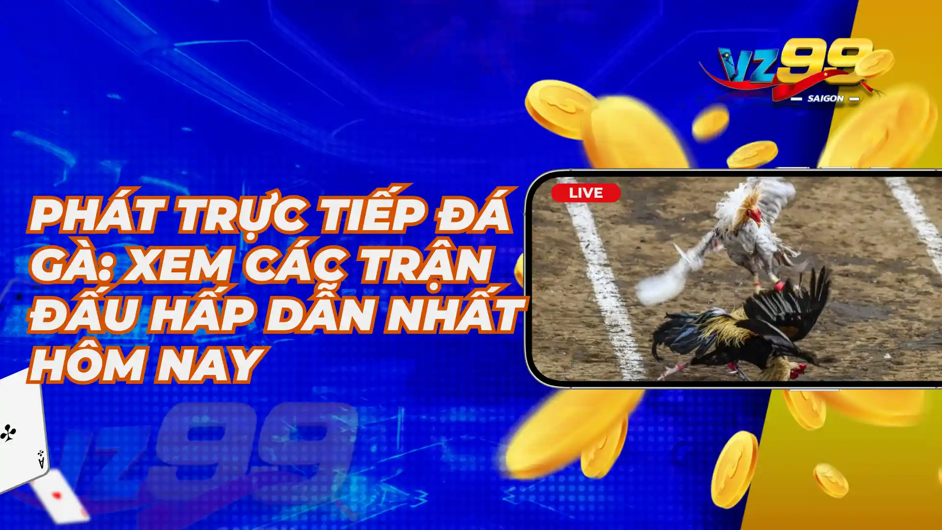 trực tiếp đá gà